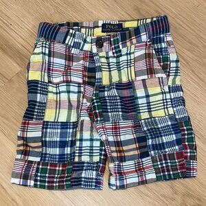Polo by Ralph Lauren Colorful madras Plaid boy’s Shorts